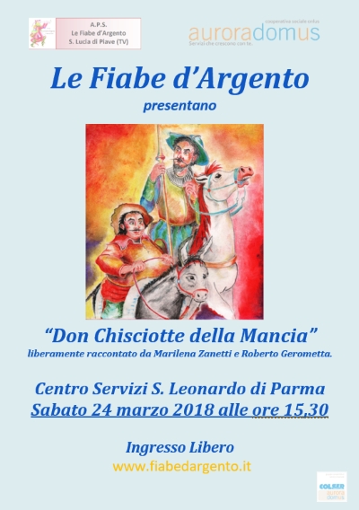 "Don Chisciotte della Mancia" al Centro San Leonardo di Parma